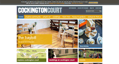 Desktop Screenshot of cockingtoncourt.org
